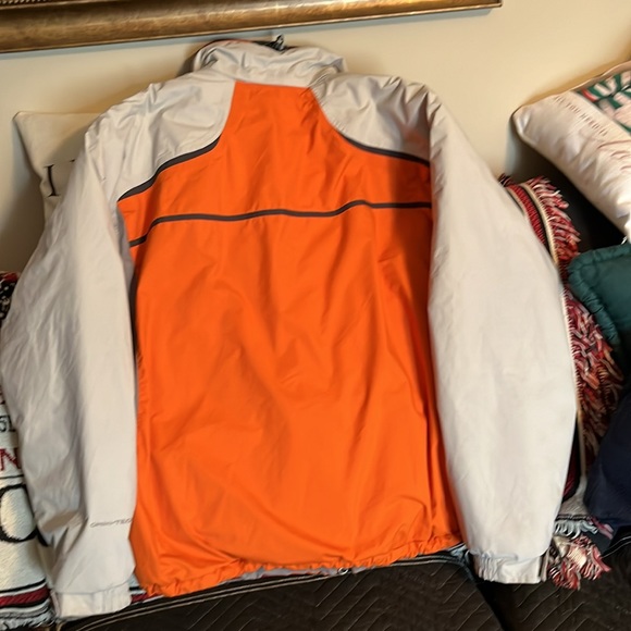 COLUMBIA Omni-Tech Orange Jacket Men’s XL - Picture 11 of 13